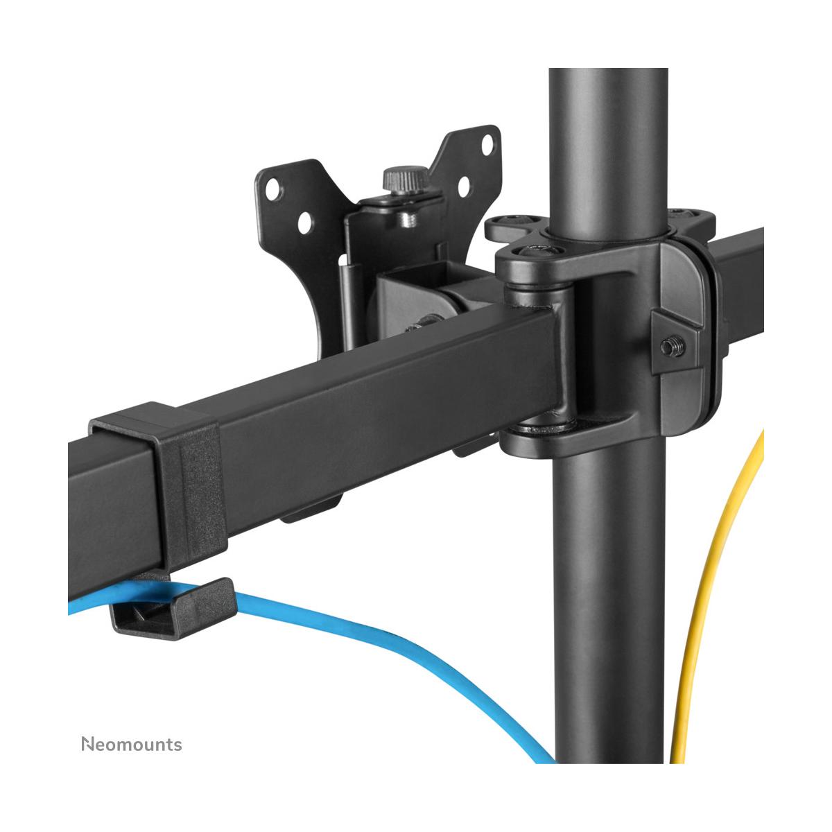 Neomounts FPMA-D550D3BLACK supporto da tavolo per Tv a schermo piatto 68,6 cm (27") Nero