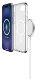 Cellularline Clear Mag - iPhone 16E Custodia rigida con bordi in gomma compatibile con ecosistema MagSafe