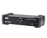 ATEN Switch USB 3.0 4K HDMI KVMP a 2 porte con Modalità mixer audio