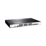 D-Link DGS-1510-28XMP Gestito L2/L3 Gigabit Ethernet (10/100/1000) Supporto Power over Ethernet (PoE) Nero, Grigio