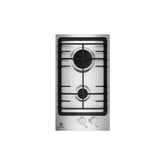 Electrolux EGG3322NVX Piano Cottura da Incasso a Gas Due Grate in Ghisa Acciaio Inossidabile