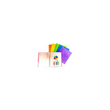 Plastibor Portalistino Icon Music A4 20 Buste Assortiti Conf. 12 Pezzi