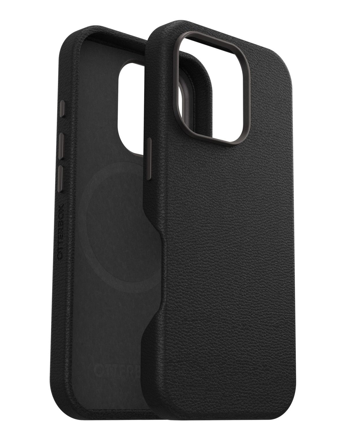 OtterBox Symmetry Series Cactus Leather per MagSafe per iPhone 16 Pro Noir Ash