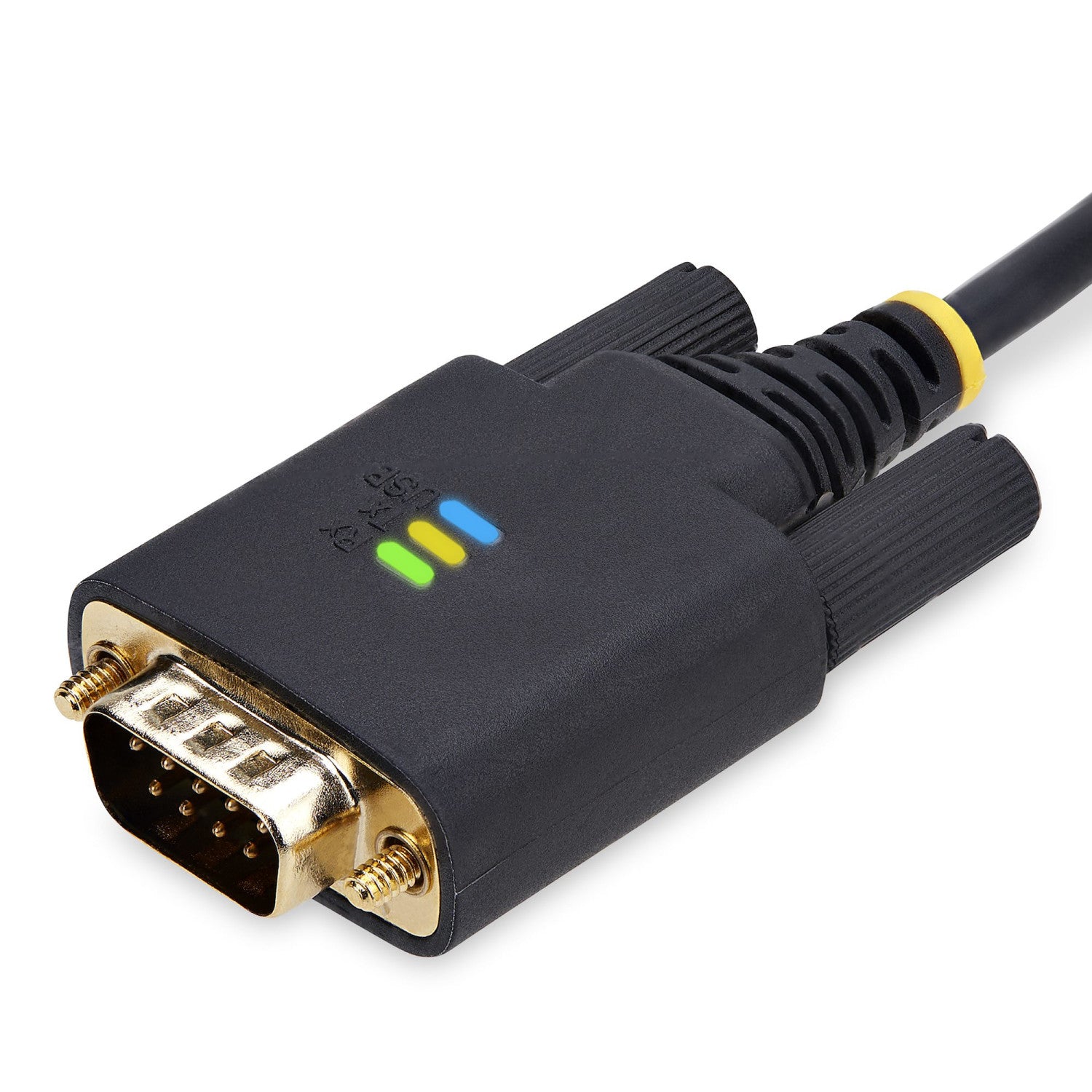 StarTech.com Cavo da USB a seriale da 3 m, ritenzione COM, viti/dadi intercambiabili, adattatore USB-A a DB9 RS232, IC FTDI, protezione ESD, Windows/macOS/Linux