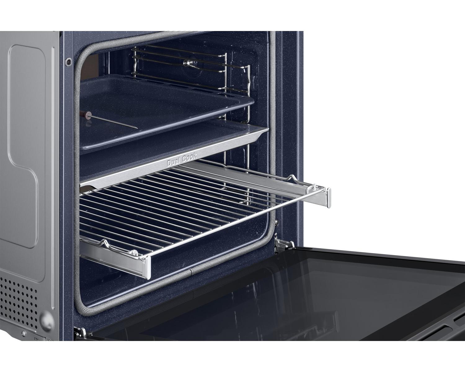 Samsung NV7B4240UBB Forno Multifunzione Dual Cook da incasso 76 L 2950 W A Nero