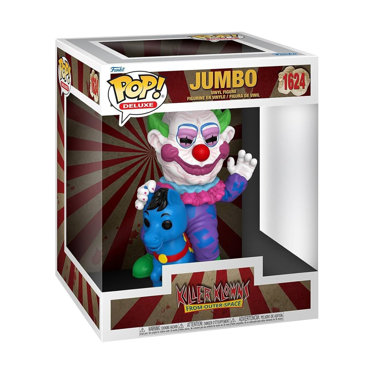 Funko Pop Deluxe Killer Klowns From Outer Space - Jumbo Vinyl Figure 1624 - 9 Cm