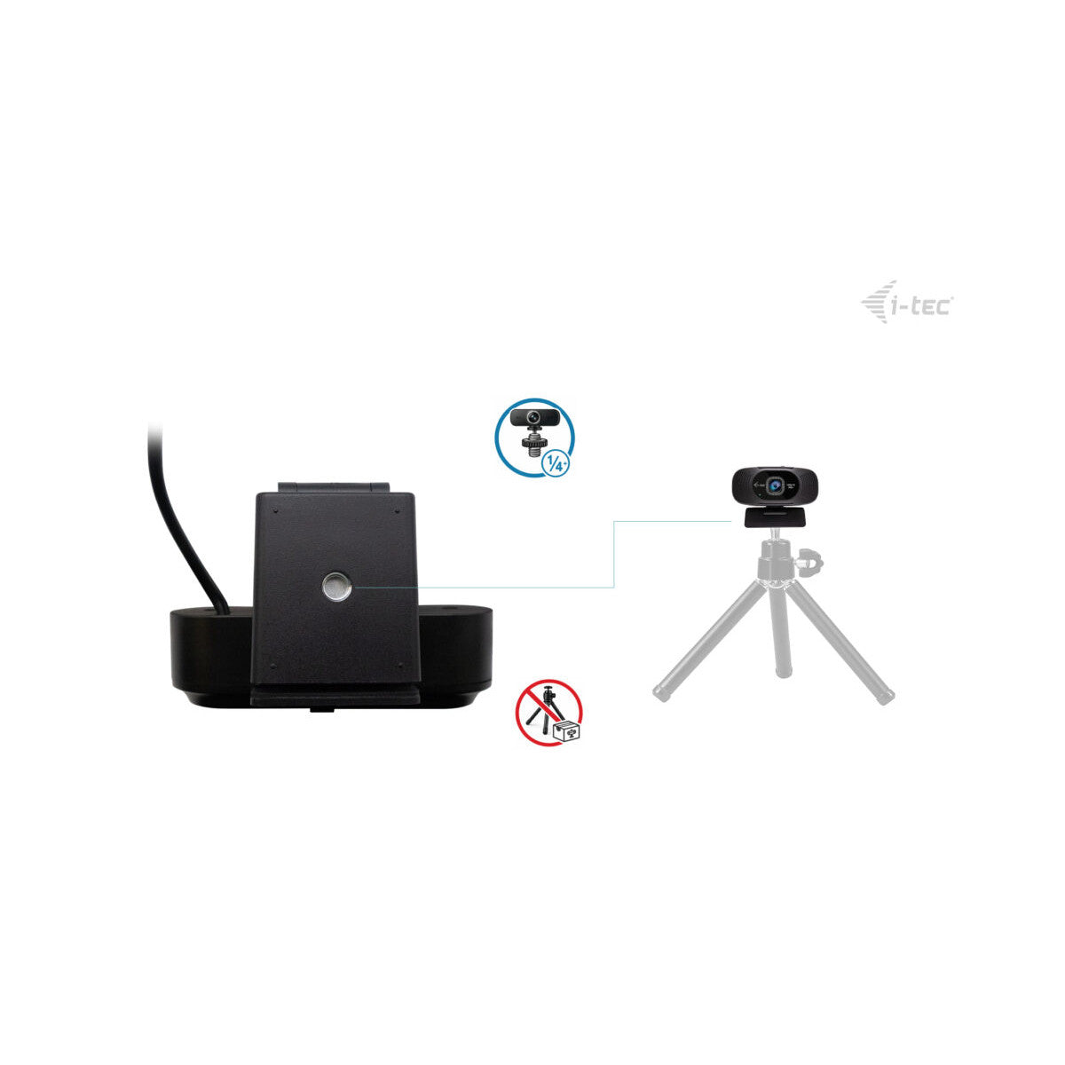 i-tec SOLOMON 200 1080p Business Webcam