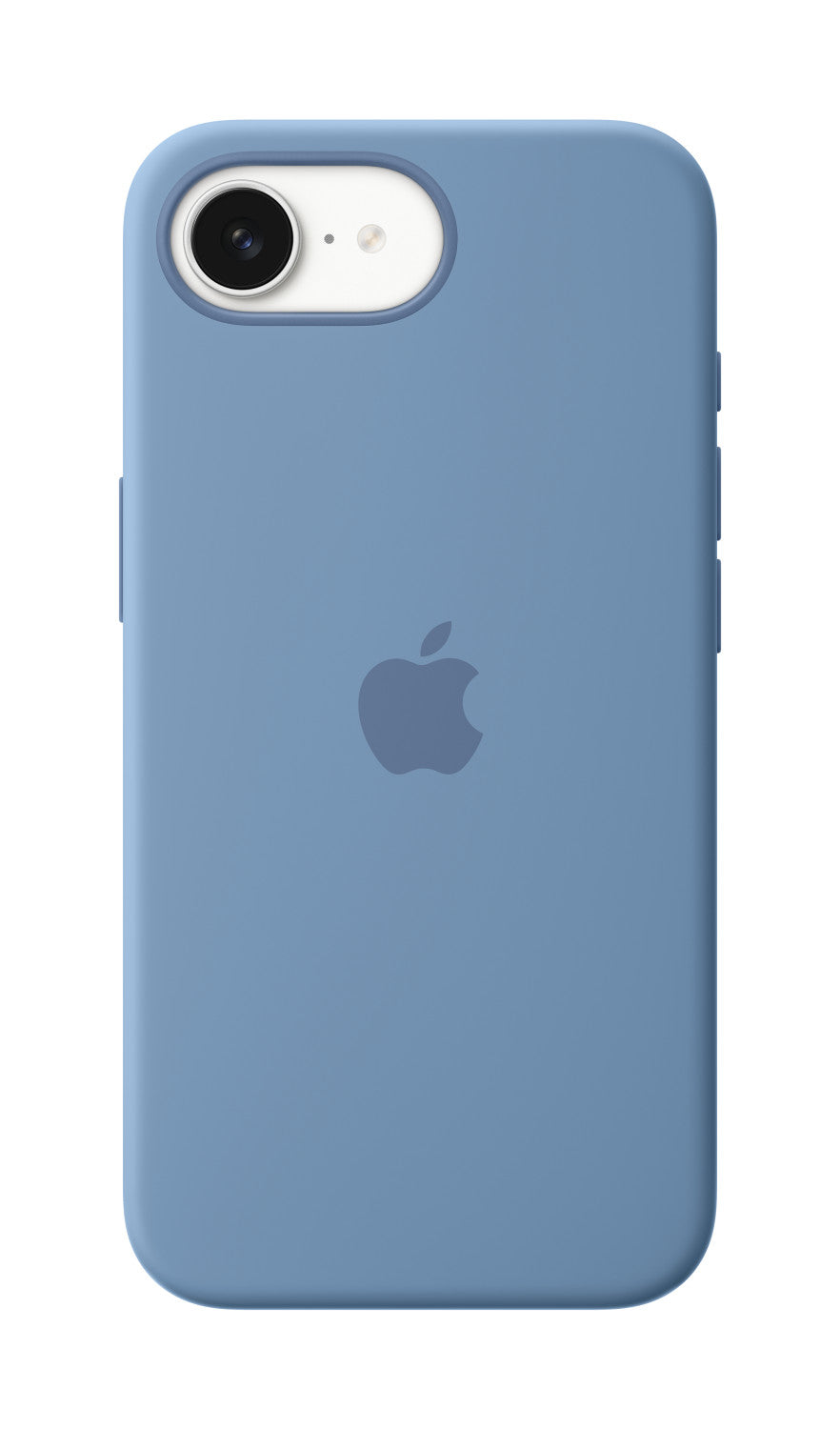 Apple Custodia in silicone per iPhone 16e - Blu inverno