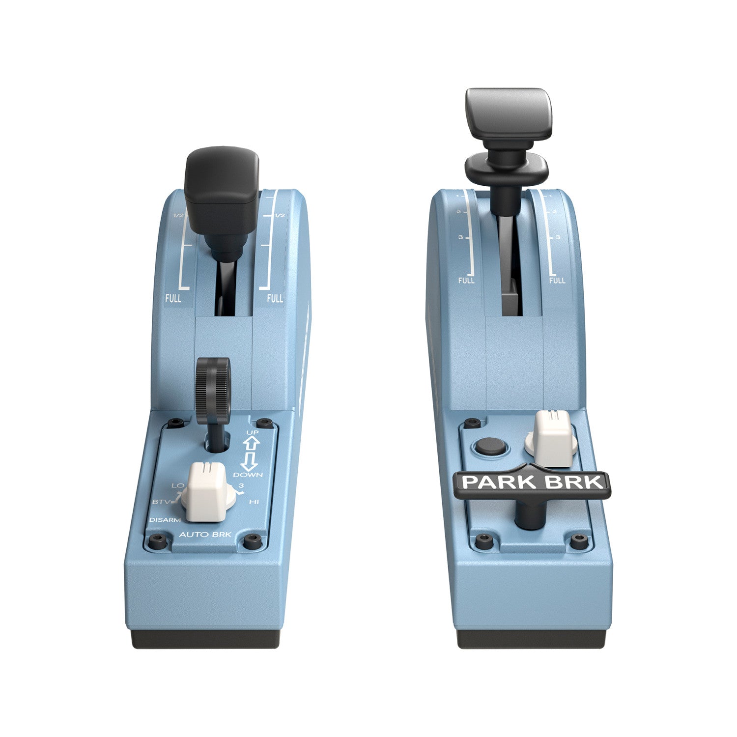 Thrustmaster TCA Quadrant Add-On Airbus Edition Simulazione di Volo PC Nero Blu