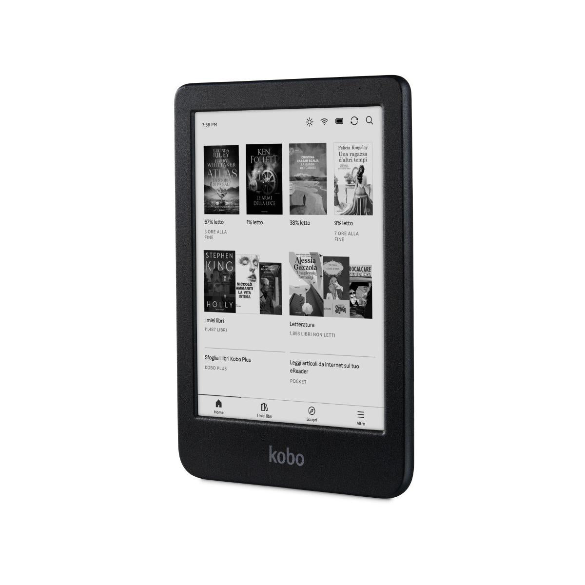 Rakuten Kobo Clara BW lettore e-book Touch screen 16 GB Wi-Fi Nero