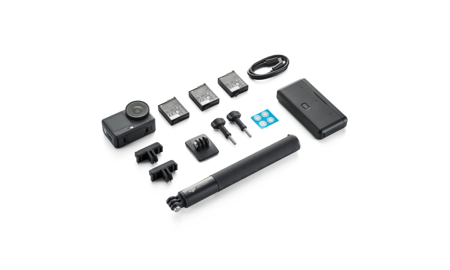 DJI Osmo Action 6 Adventure Combo fotocamera per sport d'azione 38 MP 4K Ultra HD CMOS 25,4 / 1,1 mm (1 / 1.1") Wi-Fi 149 g
