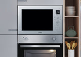 Candy CA38FL7NWXW forno Acciaio inox Microonde con grill Da incasso 25 L 850 W