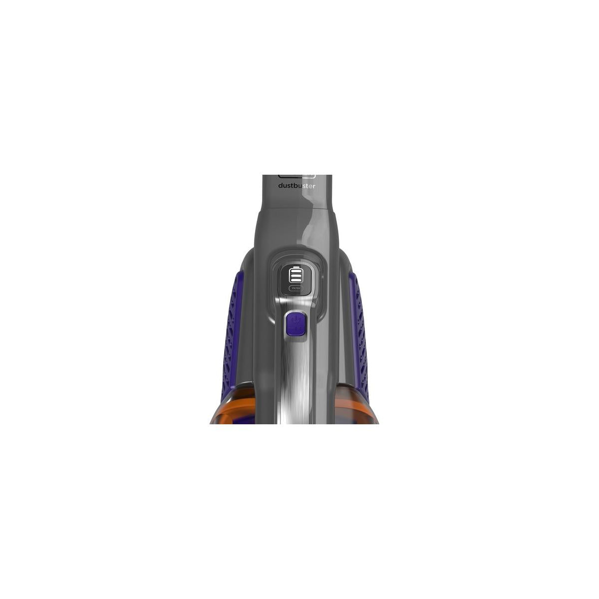 Black E Decker BHHV520BFP Aspiratore Portatile Senza Sacchetto Nero Viola