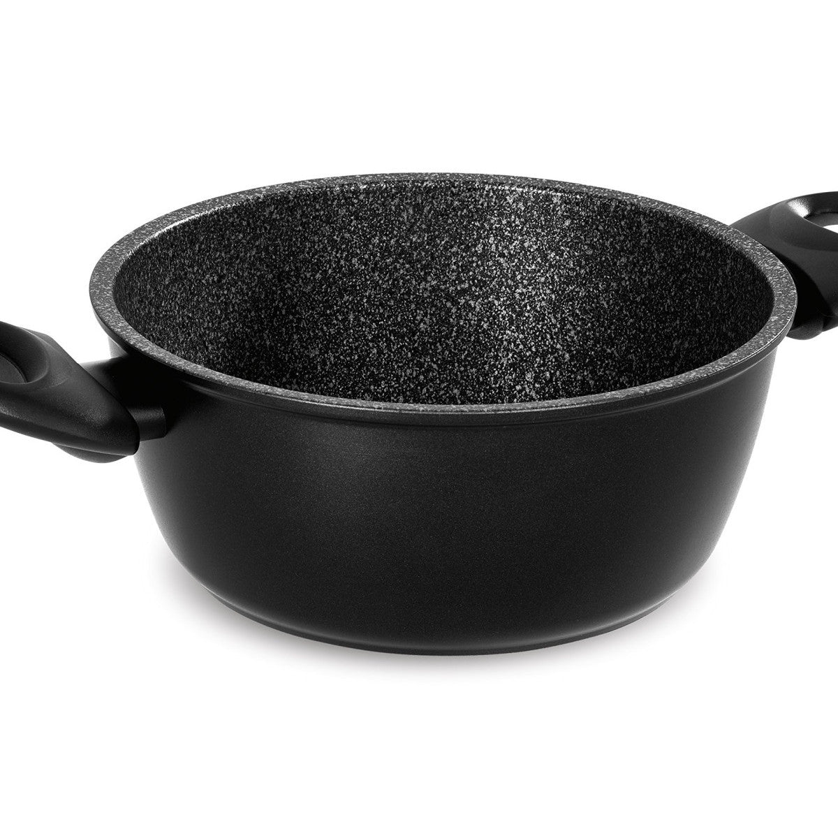 Barazzoni Granitica Extra Casseruola Induzione Alluminio Antiaderente Marmotech 16 Cm