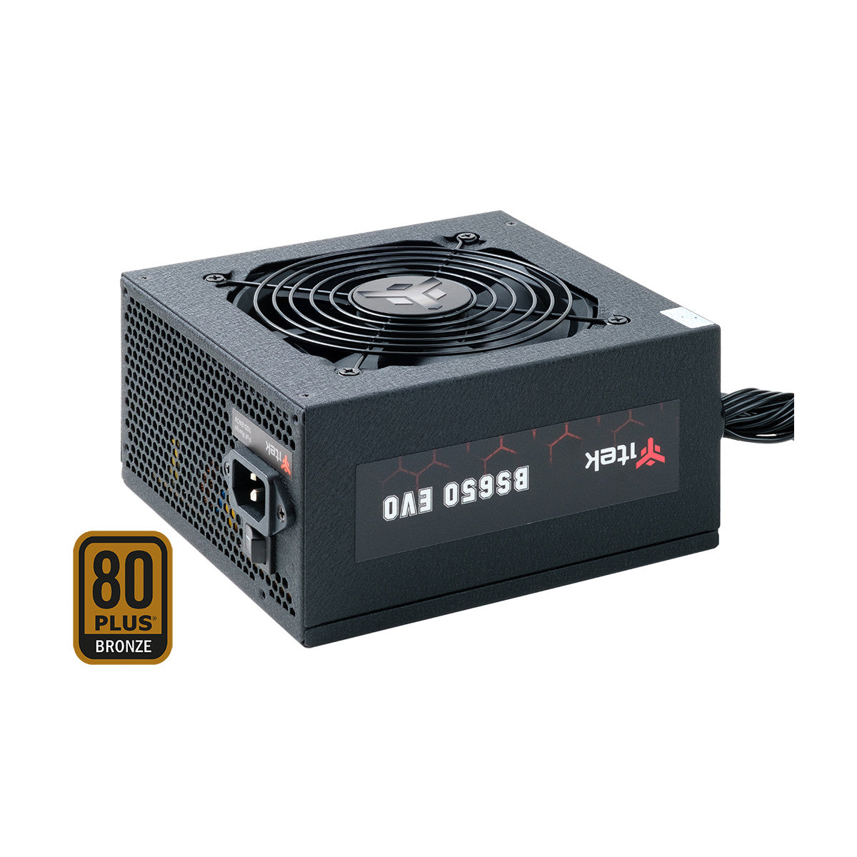 itek BS650 alimentatore per computer 650 W 24-pin ATX ATX Nero