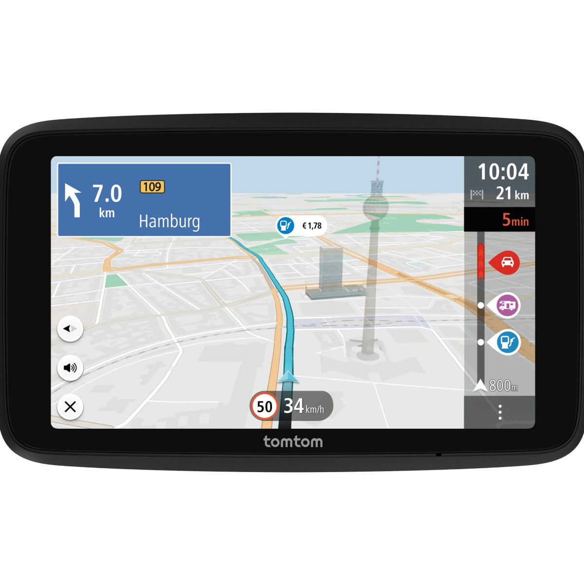 TomTom GO Camper Tour navigatore Fisso 15,2 cm (6 pollici) Touch screen Nero