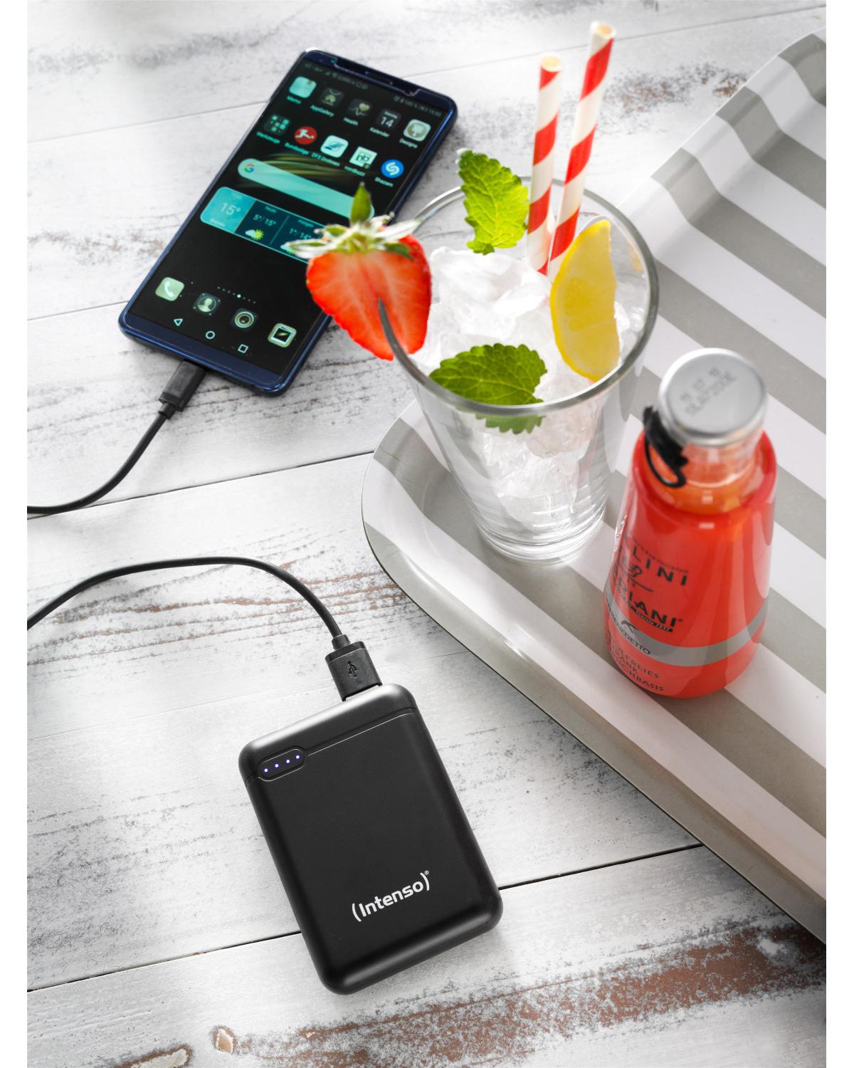 Intenso XS10000 Polimeri di litio (LiPo) 10000 mAh Nero