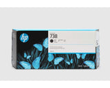 HP Cartuccia di inchiostro DesignJet 738M da 300 ml nero