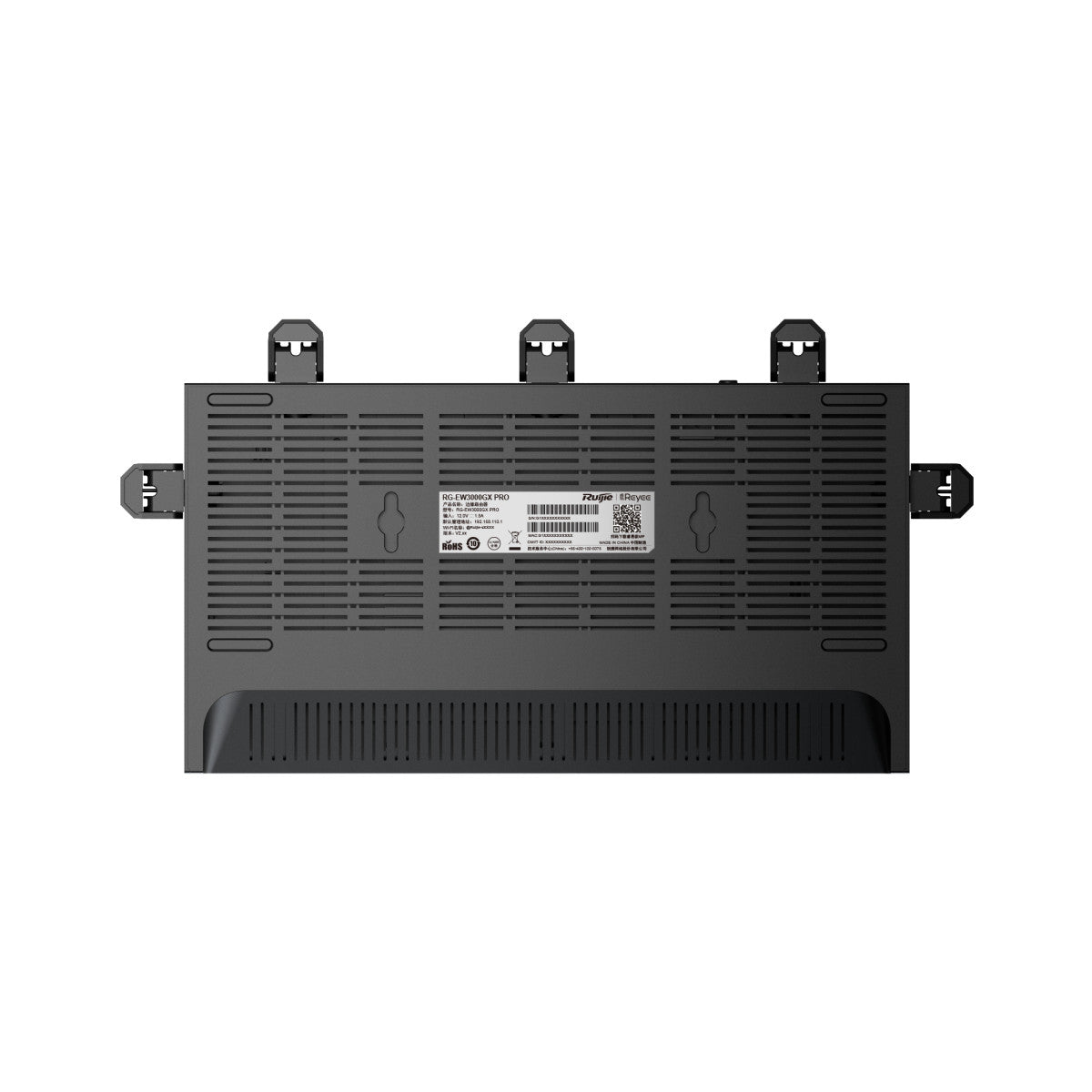 Ruijie Networks RG-EW3000GX PRO router wireless Gigabit Ethernet Dual-band (2.4 GHz/5 GHz) Nero
