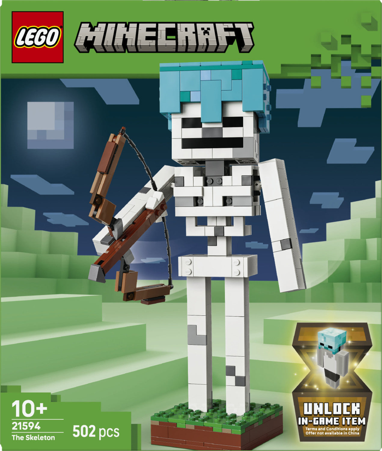 LEGO Minecraft 21594 Lo Scheletro