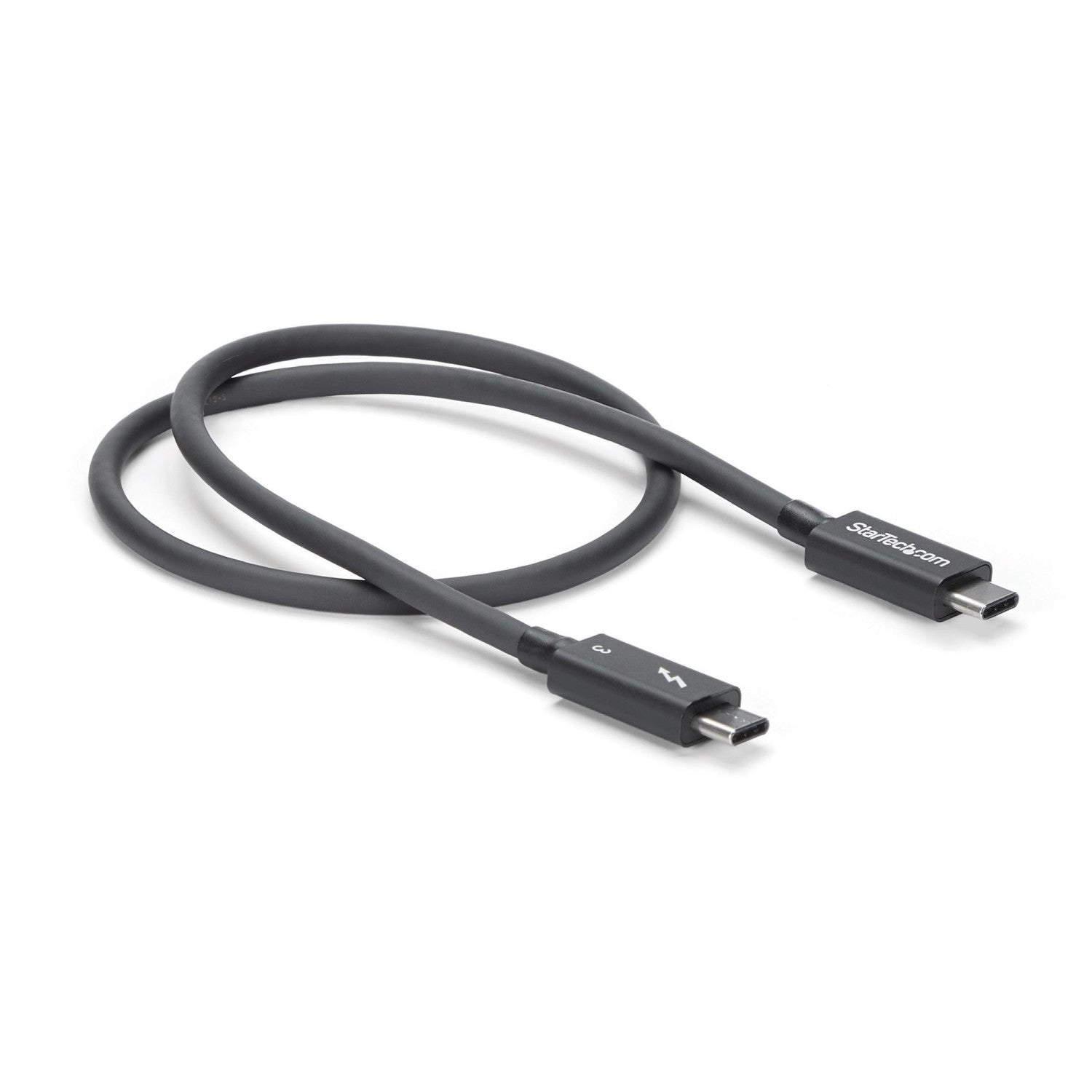 StarTech.com Cavo Thunderbolt 3 da 50 cm, 40Gbps, 100W PD, 4K/5K, Certificato Thunderbolt, Compatibile con Thunderbolt 4/USB 3.2/DP Alt Mode/USB4