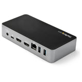 StarTech.com USB-C Dock - Docking Station per laptop Doppio Monitor HDMI 1080p - Power Delivery 65W - 1x USB-C, 3x USB-A, Ethernet - Doppio display video USB 3.1 Gen 1 Type-C Dock - Mac e Windows