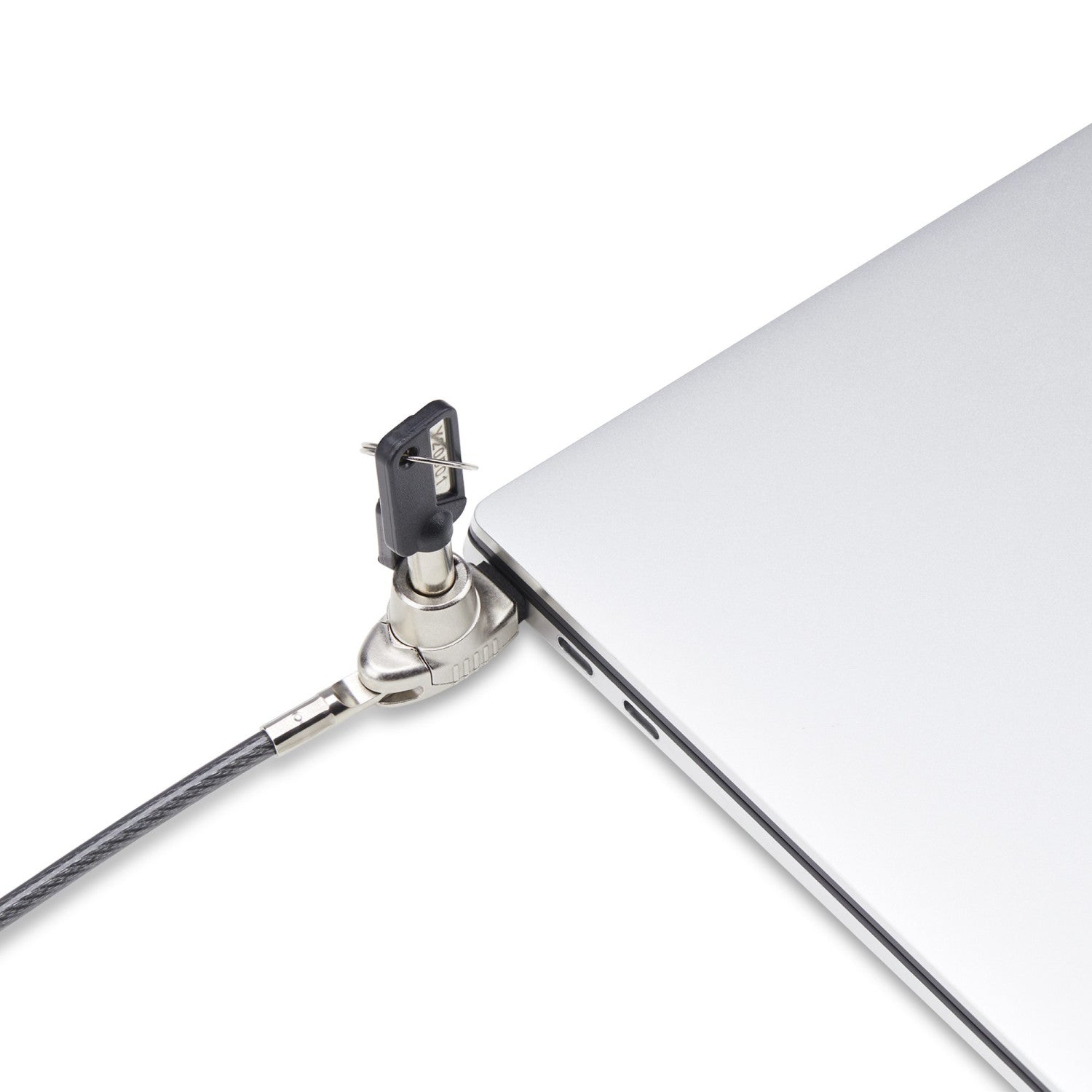 StarTech.com Cavo di sicurezza antifurto per laptop/notebook compatibile con lo slot Noble Wedge Slim, cavo in acciaio resistente ai tagli, blocco con chiave
