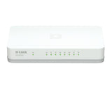 D-Link GO-SW-8G/E switch di rete Non gestito Gigabit Ethernet (10/100/1000) Bianco