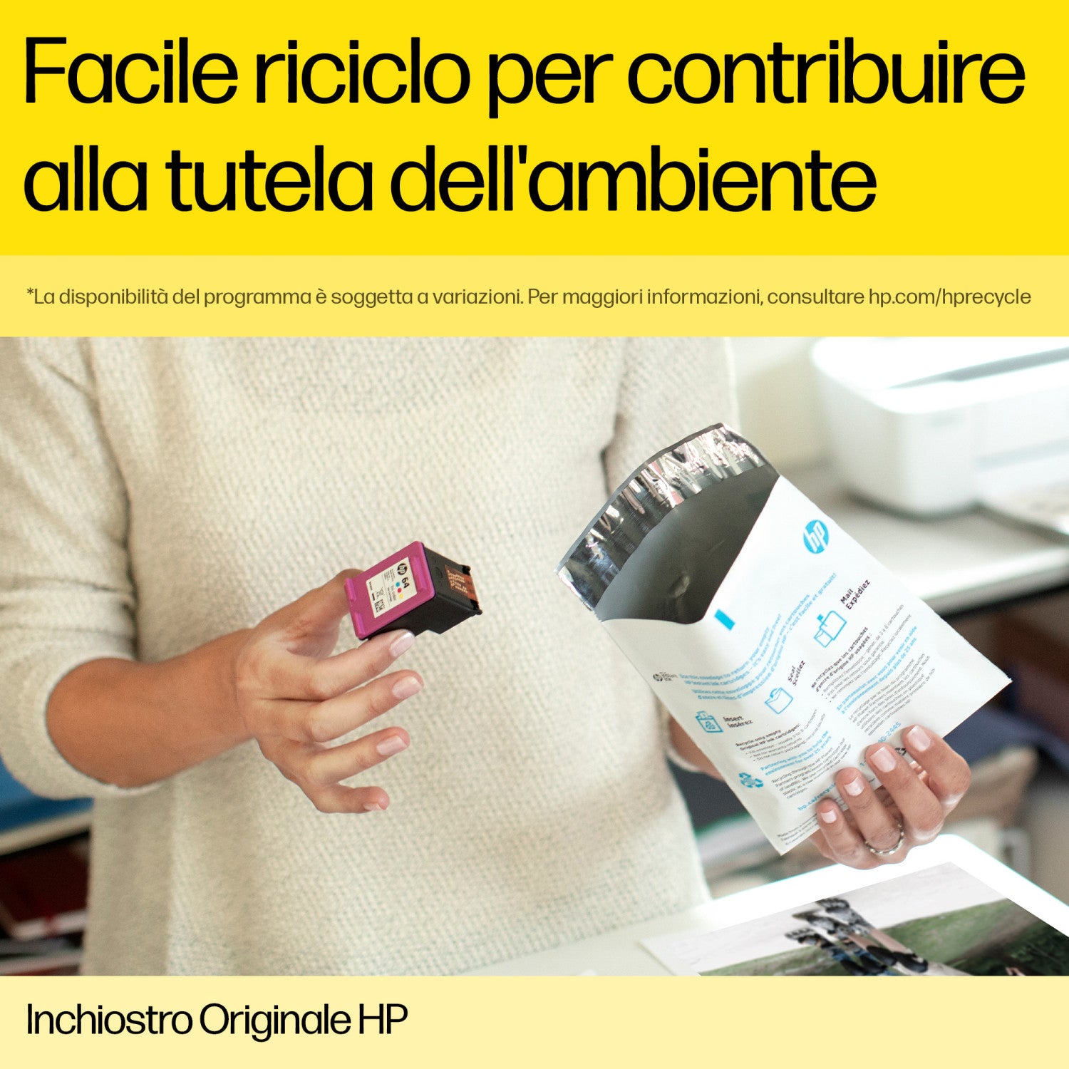 HP 747 300 ml Gloss Enhancer DesignJet Ink Cartridge Cartuccia d'Inchiostro 1 pz Originale Potenziatore di Brillantezza