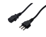 Digitus AK-440113-018-S cavo di alimentazione Nero 1,8 m CEI 23-50 IEC C13