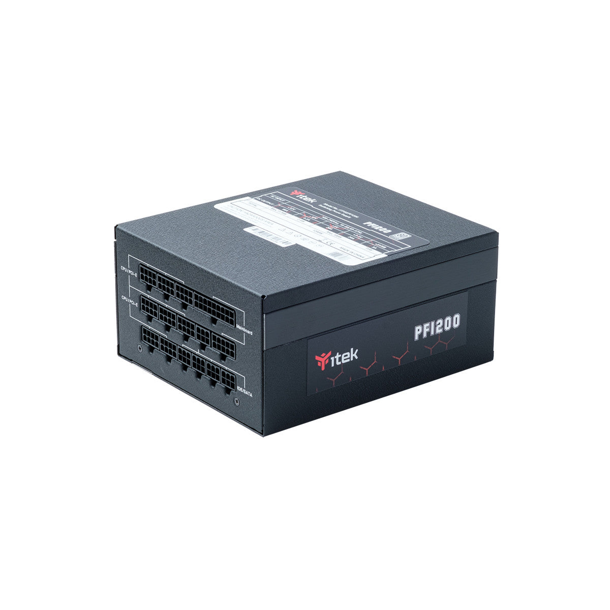 itek Alimentatore PF1200 EVO alimentatore per computer 1200 W 24-pin ATX ATX Nero