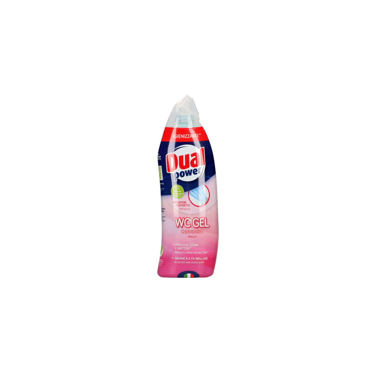 Dual Power Gel Detergente per WC con Candeggina 700 ml
