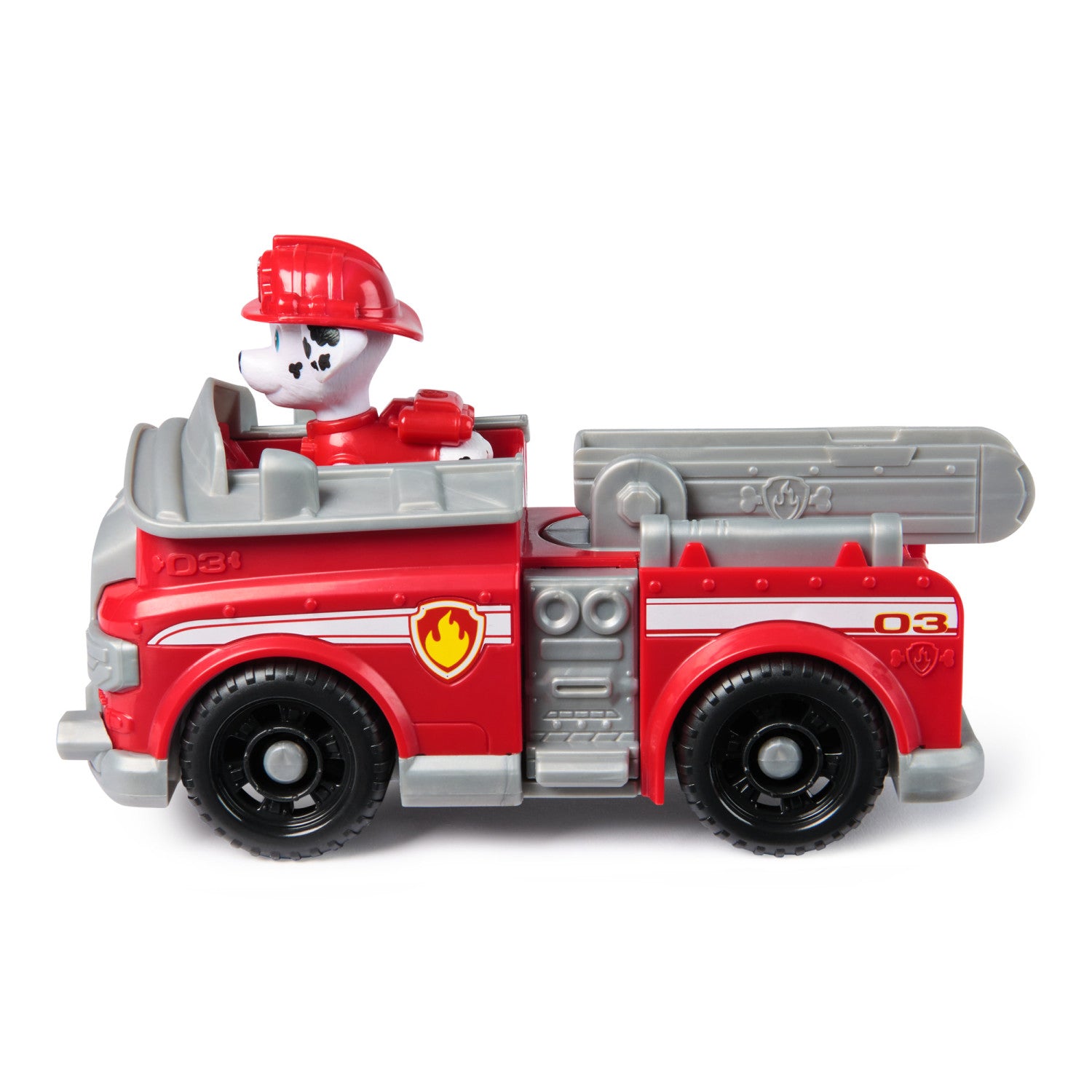 PAW Patrol , Camion dei Pompieri di Marshall, Veicolo e Personaggio Marshall, Giochi Bambini, 3 anni