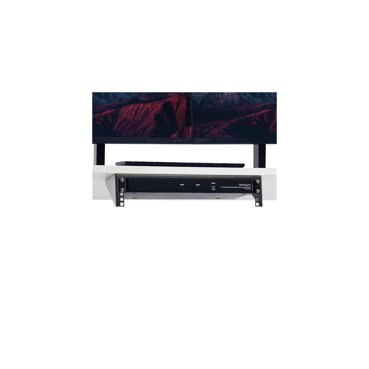 StarTech.com RK219WALLV rack Da parete Nero