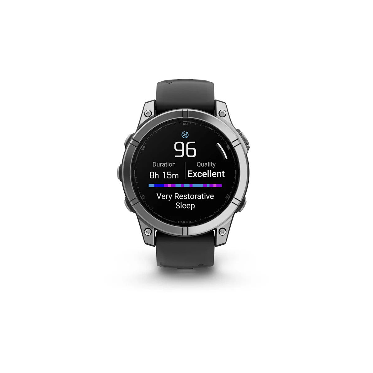 Garmin Fenix E 3,3 cm (1.3") AMOLED 47 mm Digitale 416 x 416 Pixel Touch screen Acciaio inox Wi-Fi GPS (satellitare)