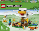 LEGO Minecraft Fattoria di Galline 21585 Set da Costruzione 233 Pezzi per Bambini 7 Anni