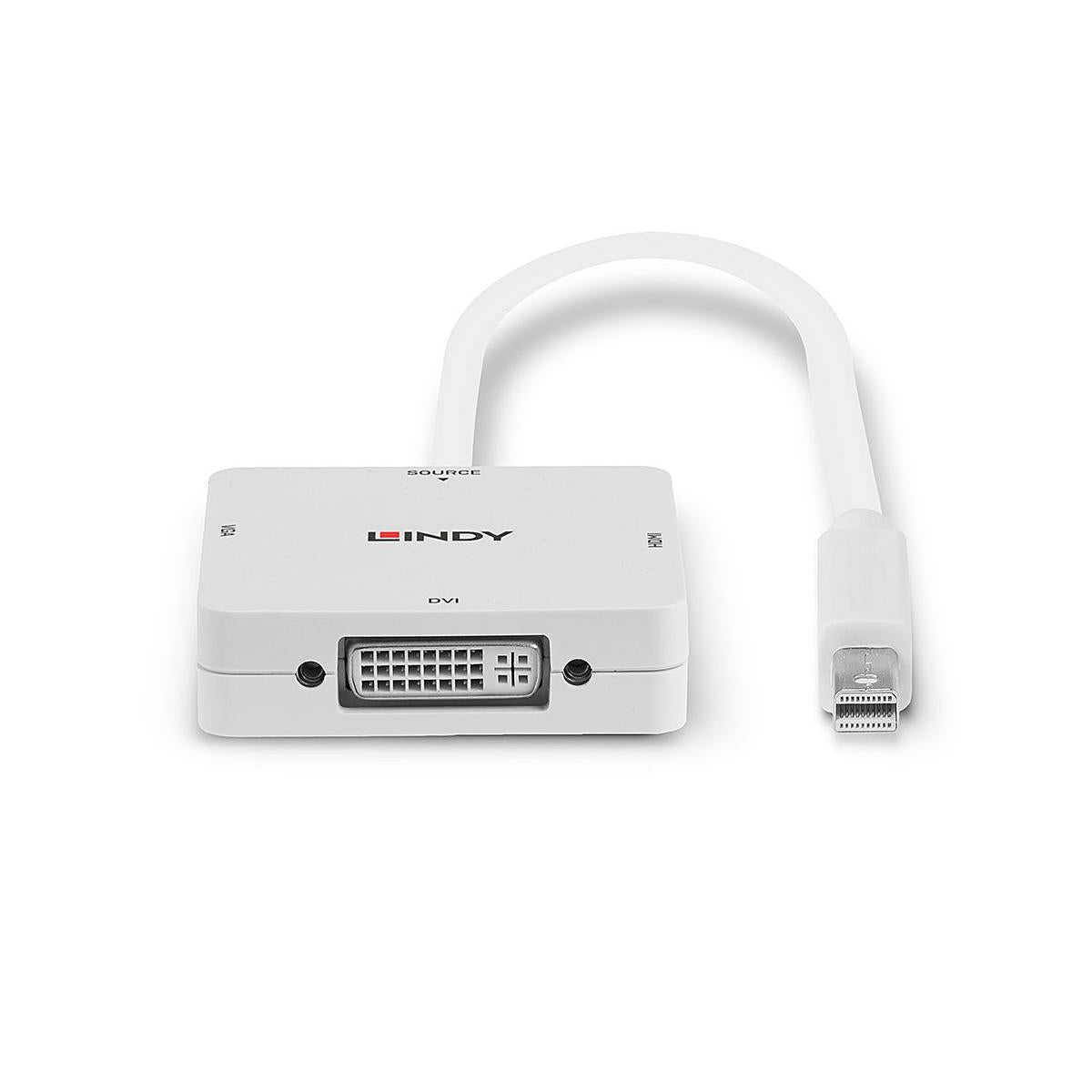Lindy 41035 cavo e adattatore video 0,2 m Bianco