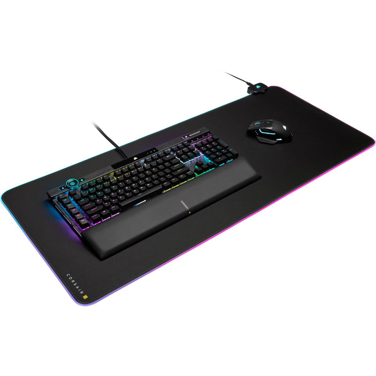 Corsair MM700 RGB Tappetino per Mouse per Gioco da Computer Nero