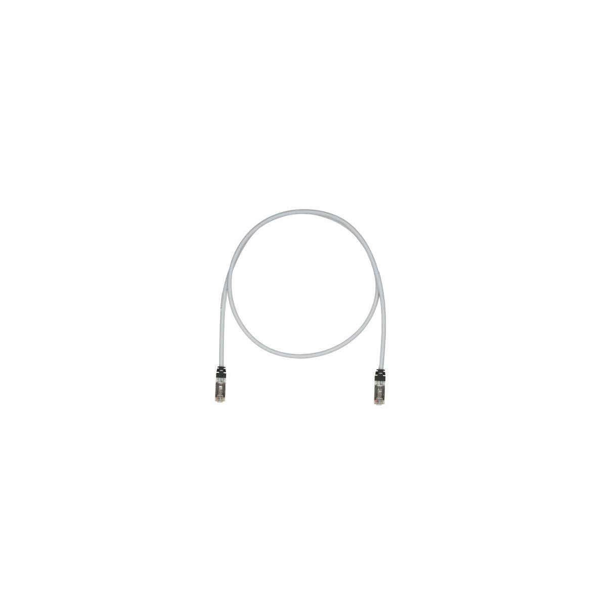 Panduit 10m Cat6a cavo di rete Grigio S/FTP (S-STP)