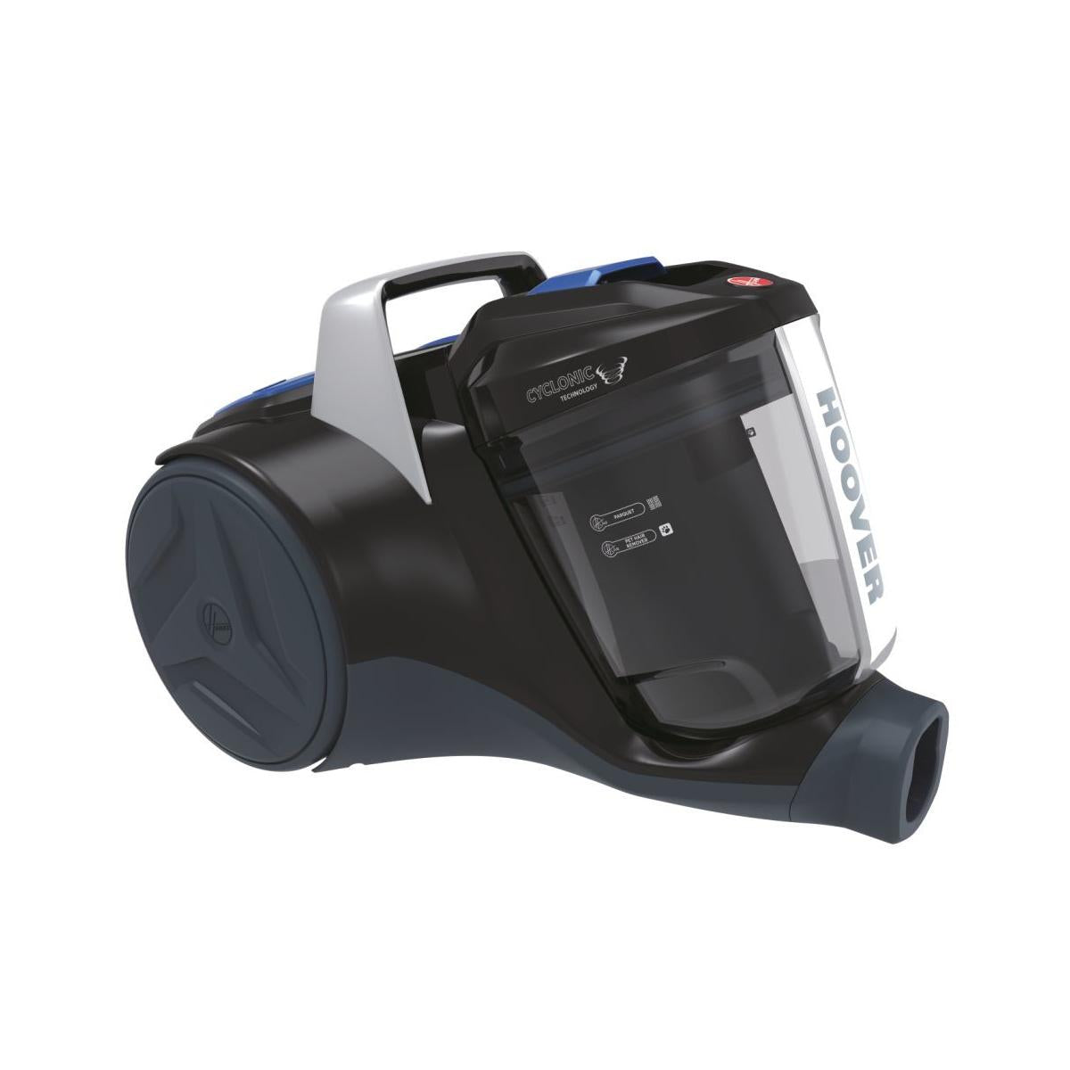 Hoover Aspirapolvere Breeze BR40PET 011 senza Sacchetto 2 L a Cilindro Secco 700 W Nero