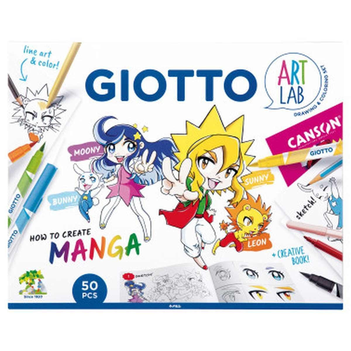 Fila Giotto Art Lab Manga