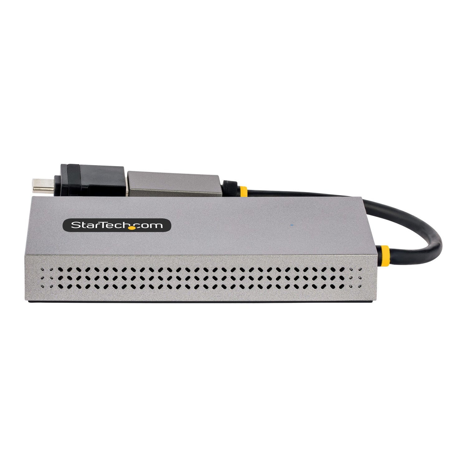StarTech.com Adattatore USB 3.0 a HDMI, Scheda Video Esterna USB 3.0 a Doppio HDMI (1x 4K30Hz/1x 1080p), Cavo da 11cm integrato con Dongle da USB-A a USB-C; Convertitore da USB-A/C a Dual HDMI - Win/Mac