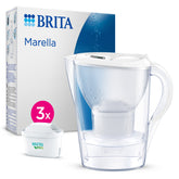 Brita Marella Filtro d'Acqua Manuale 2,4 L Bianco