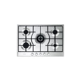 De'Longhi SLF575LX piano cottura Inox Da incasso 75 cm Gas 5 Fornelli