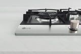 LG CBGZ3016S Piano cottura a gas 75cm, 11,5kW, 5 bruciatori, Griglie in ghisa, Piatto inox