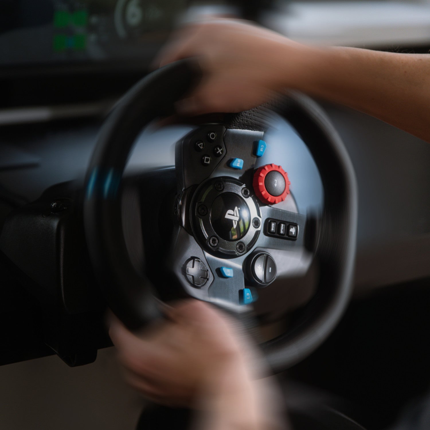 Logitech G29 Driving Force Racing Wheel Volante da Corsa Pedali Regolabili per PS5 PS4 PC Mac Nero