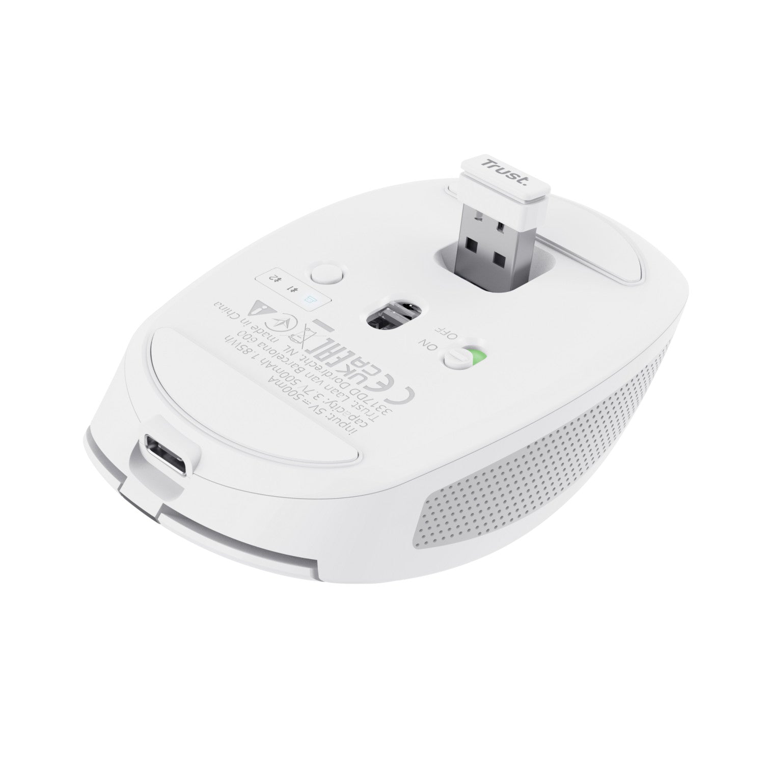 Trust Ozaa mouse Mano destra RF senza fili Bluetooth Ottico 3200 DPI