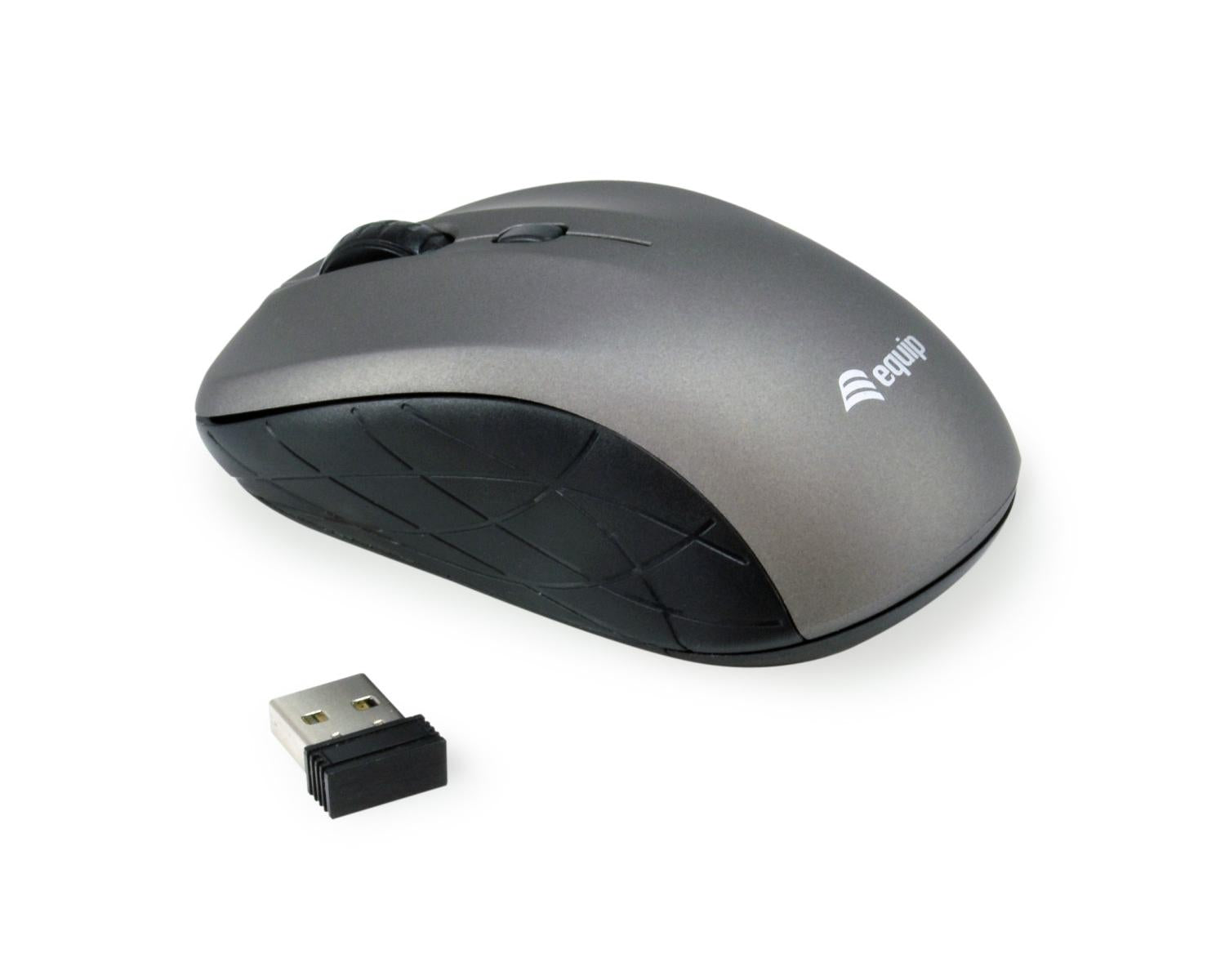 Equip 245109 mouse Ambidestro RF Wireless Ottico 1600 DPI