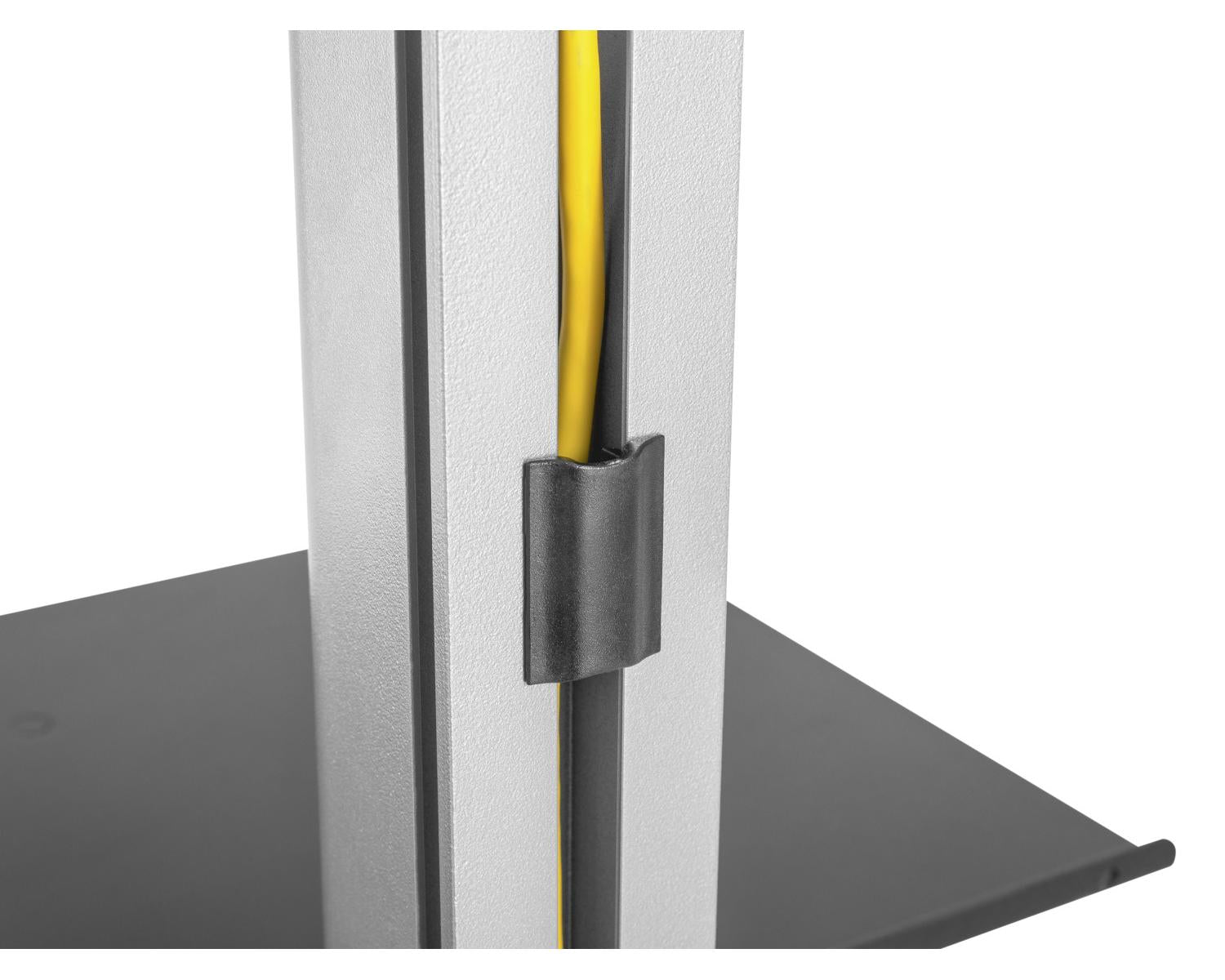 Equip 650621 Supporto TV a parete 177,8 cm (70") Nero, Acciaio inossidabile