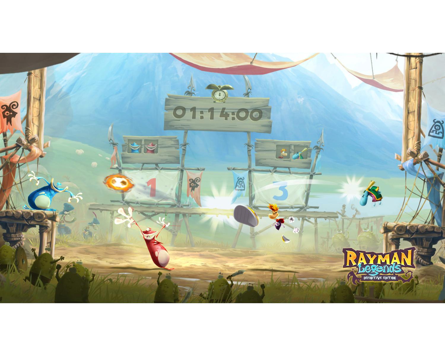 Ubisoft Rayman Legends Definitive Edition Code in Box ITA Nintendo Switch